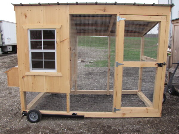 4X8 Portable, Walk-in, Chicken Coop