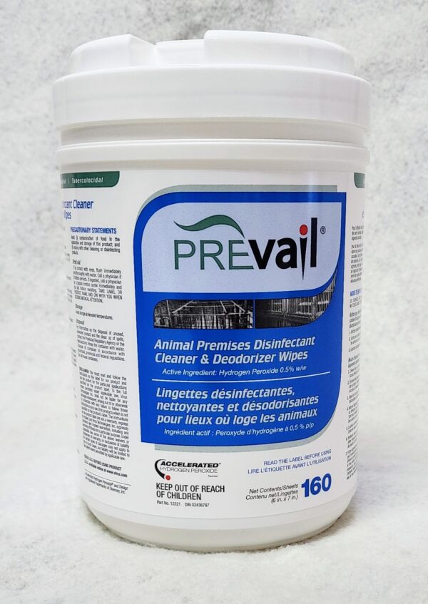 Prevail Disinfectant Wipes
